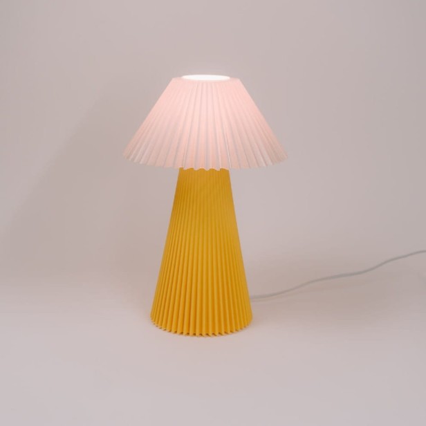 Podstawa i klosz lampy PILS yellow