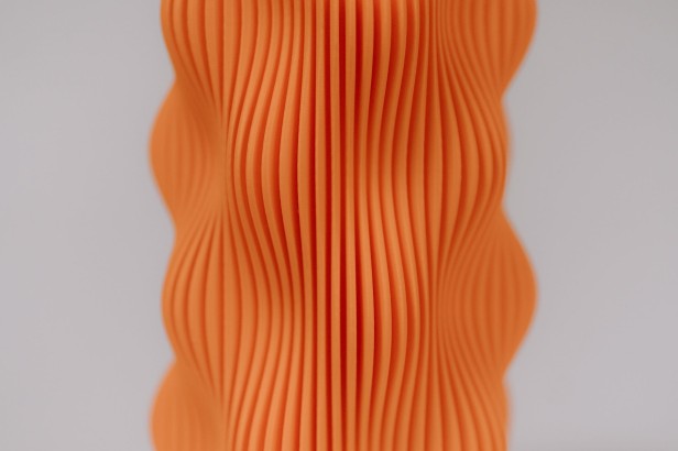 Faliste kształty Lampy MELLO orange